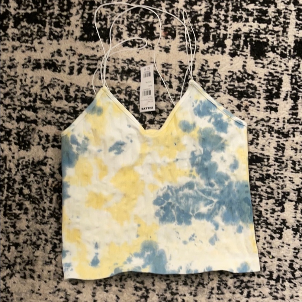 Strappy Seamless Tie-Dye Top (BRAND NEW)